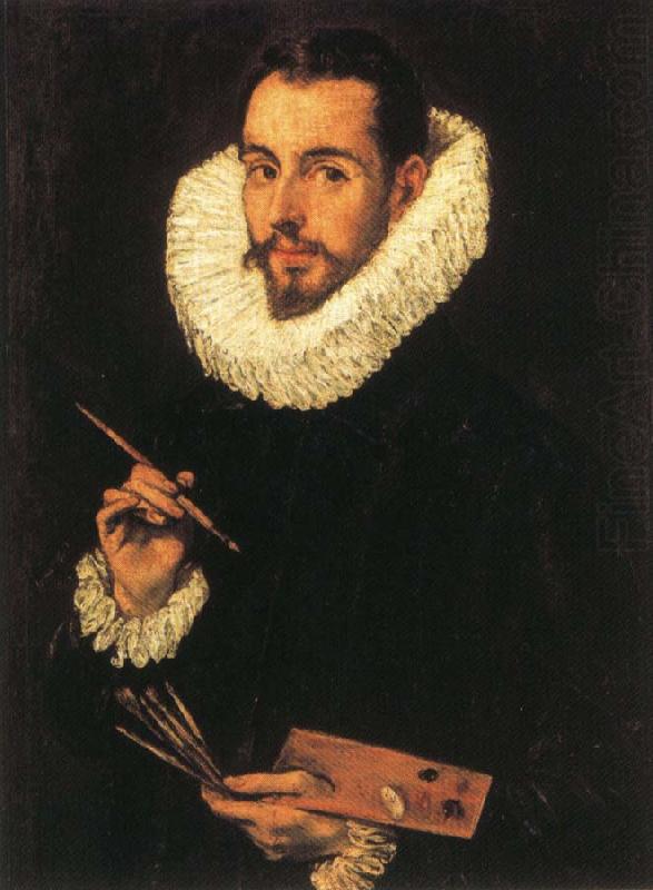 Portrait of the Artist's Son,jorge Manuel Greco, El Greco